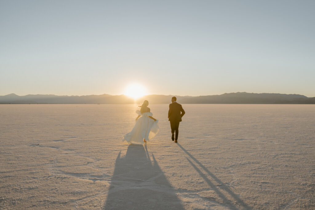 Salt Flats Sunset Elopement