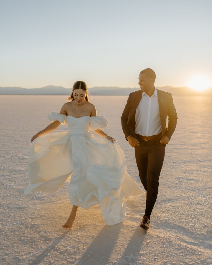 Utah Salt Flats Elopement