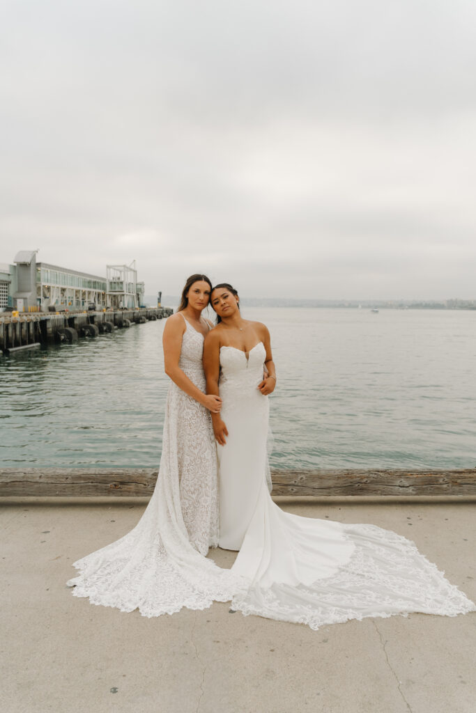 LGBTQ San Diego Elopement by San Diego Bay