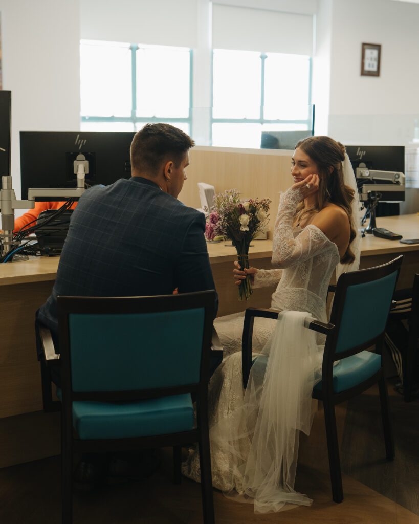 Couple Eloping at San Diego Courthouse