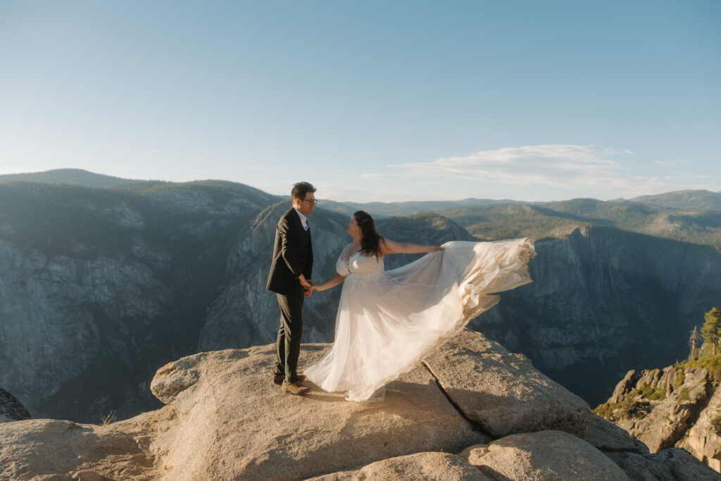 Yosemite Elopement at Taft Point