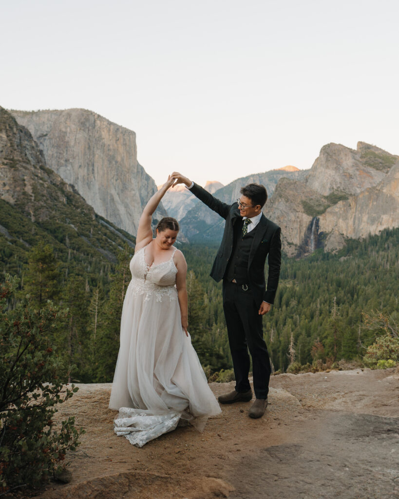 Yosemite Elopement at Tunnel View