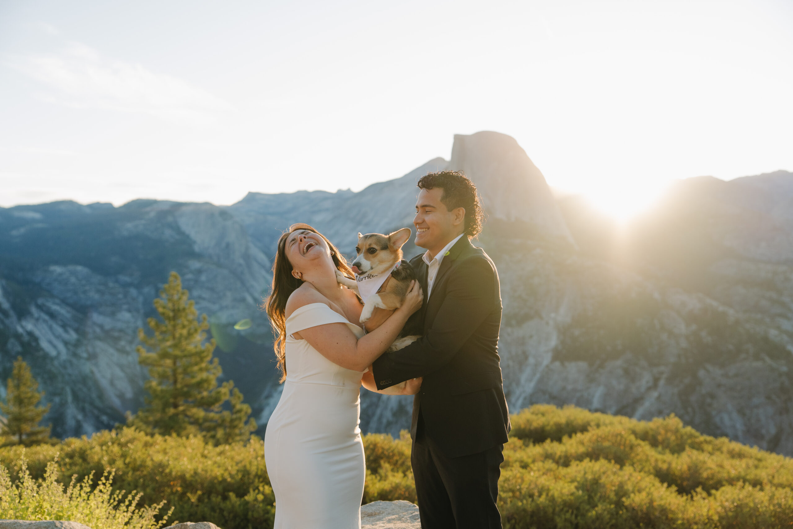 Dog-friendly Yosemite Elopement
