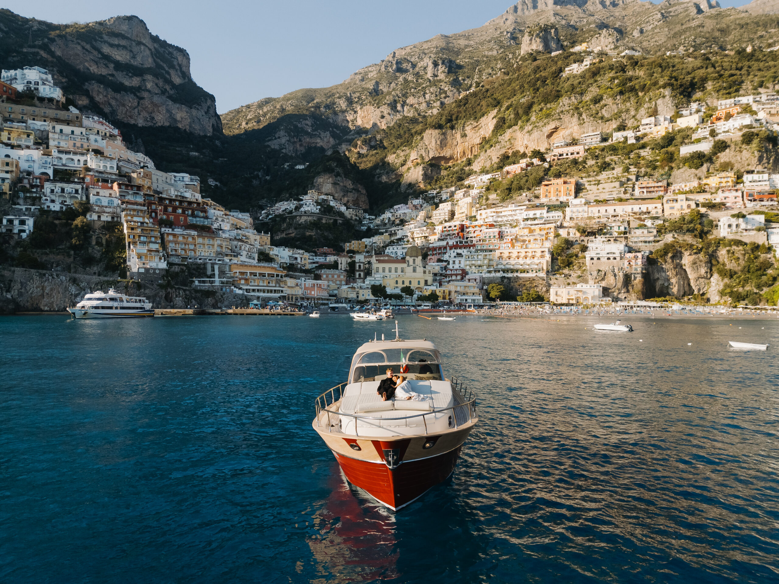 Positano Boat Elopement