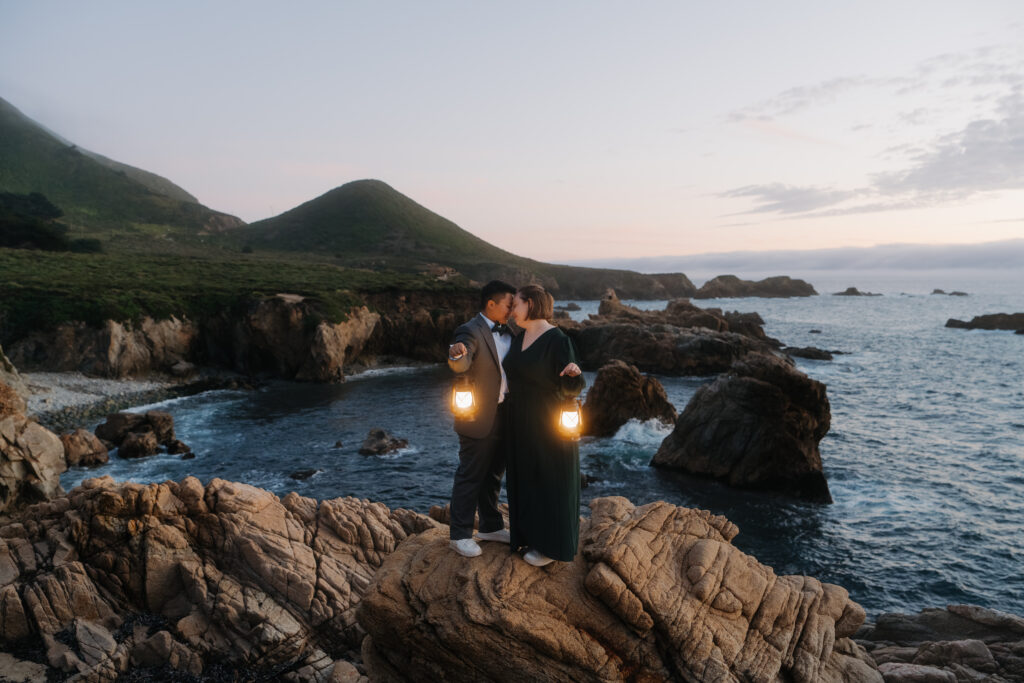 Big Sur Elopement Lanterns